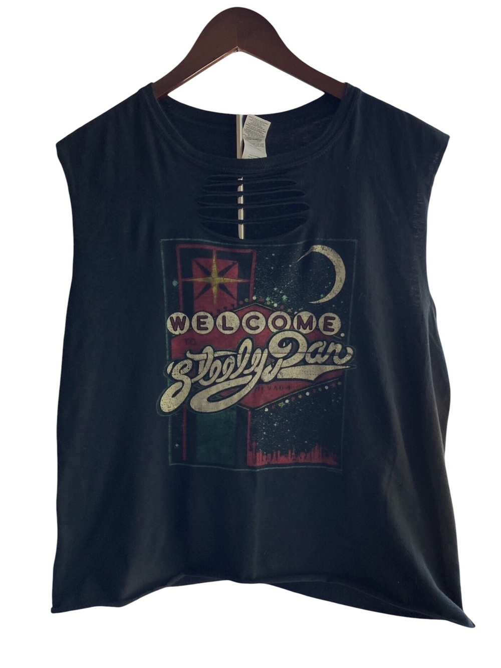 Steely Dan 2019 Las Vegas Tour Tee Reworked Reelin' in the Chips